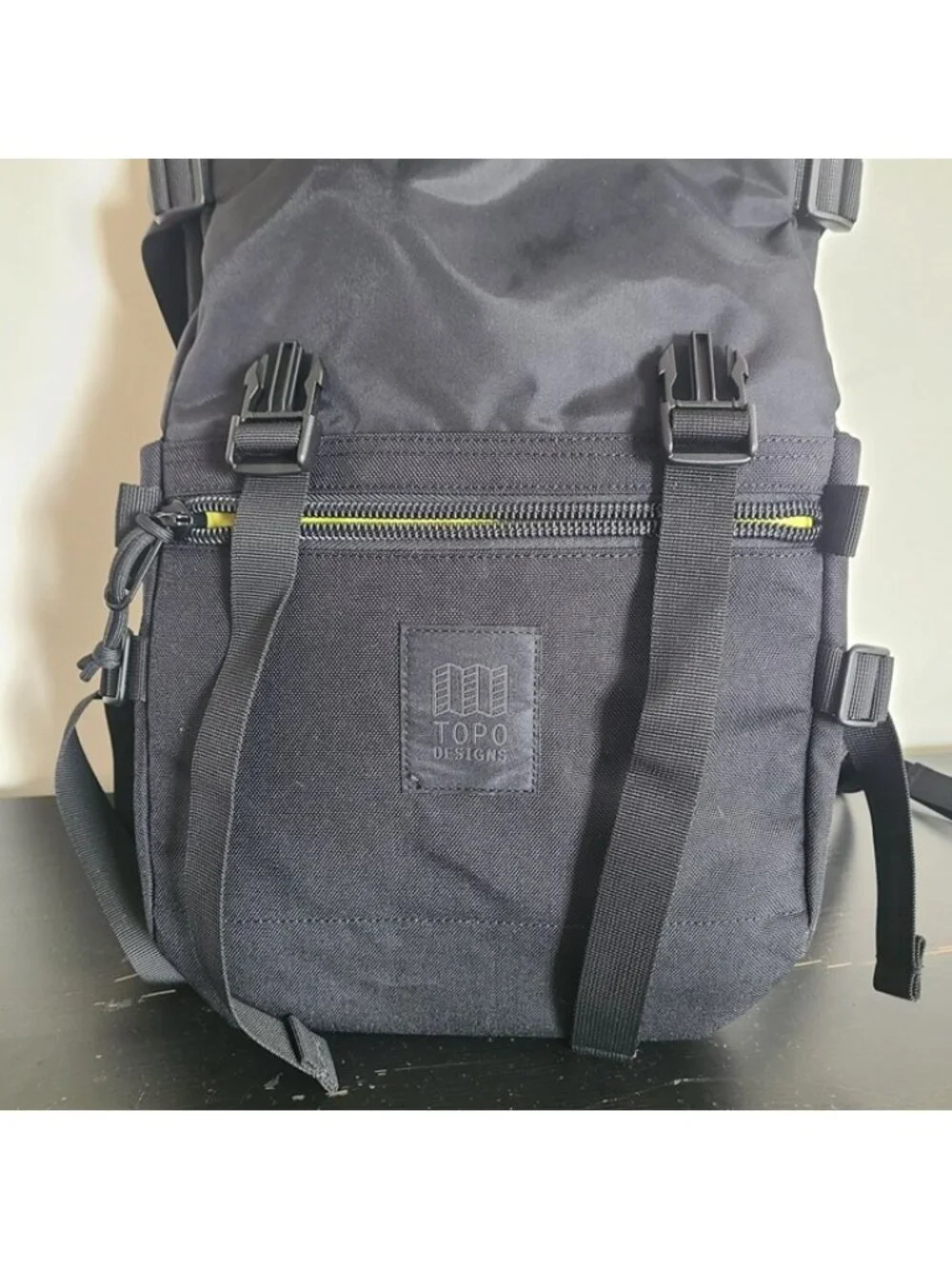 NWT Topo Designs Rover Pack Classic Black Backpack Laptop Bag Commuter Pack